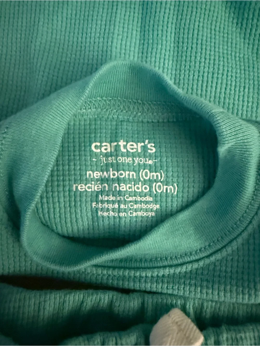 Carter's Teal and Seafoam Turtle Two-Piece Set
